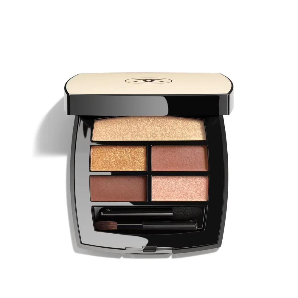 New~ CHANEL LES BEIGES Healthy Glow Natural Eyeshadow Palette~ Golden